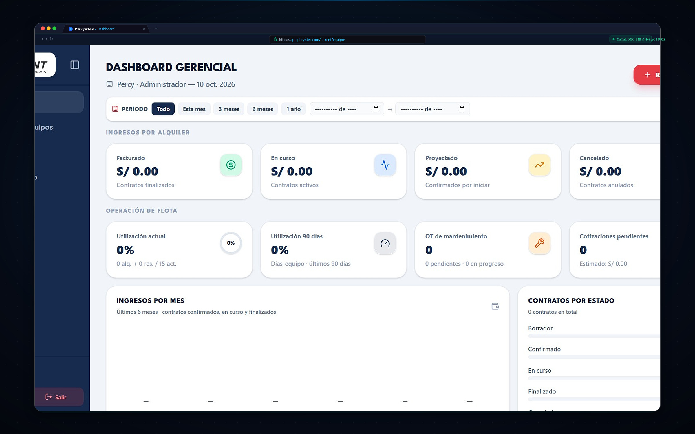 HT RENT — Alquiler de Equipos